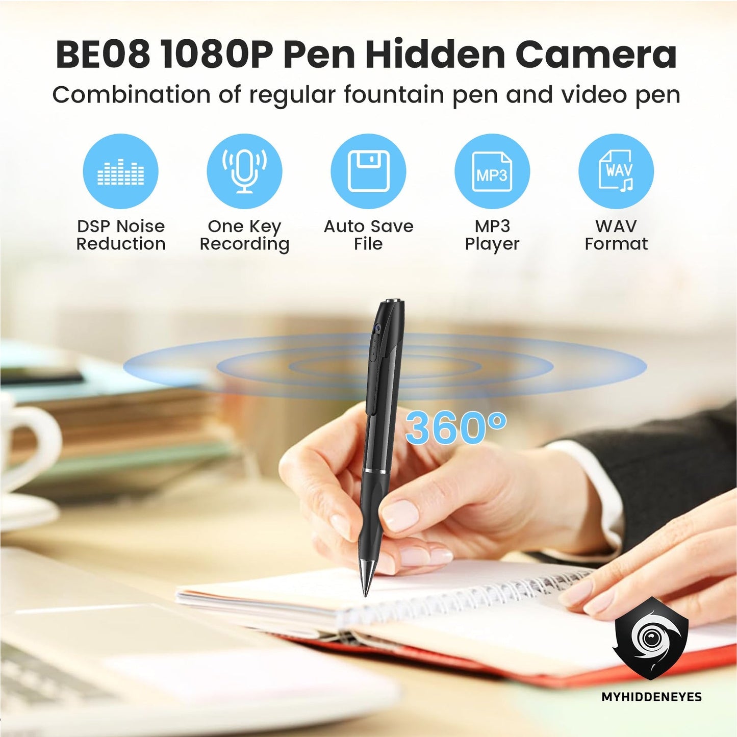Nanny Camera Pen- Portable Digital Video Recorder