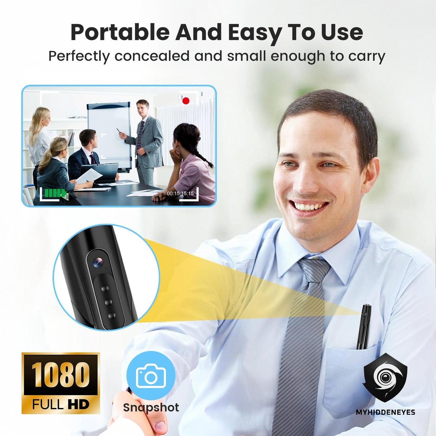 Nanny Camera Pen- Portable Digital Video Recorder