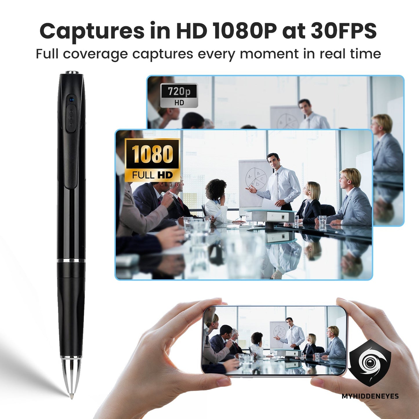 Nanny Camera Pen- Portable Digital Video Recorder