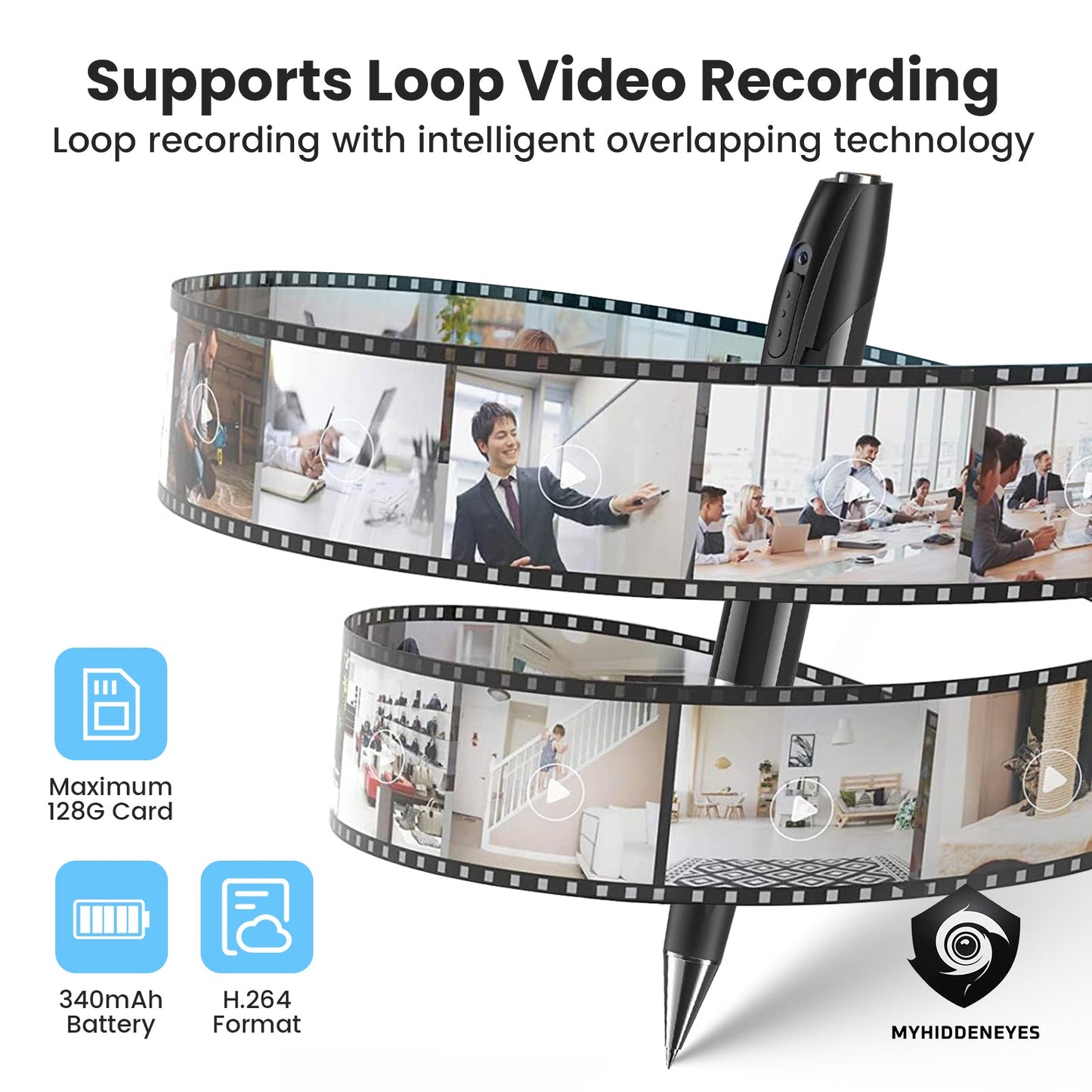 Nanny Camera Pen- Portable Digital Video Recorder