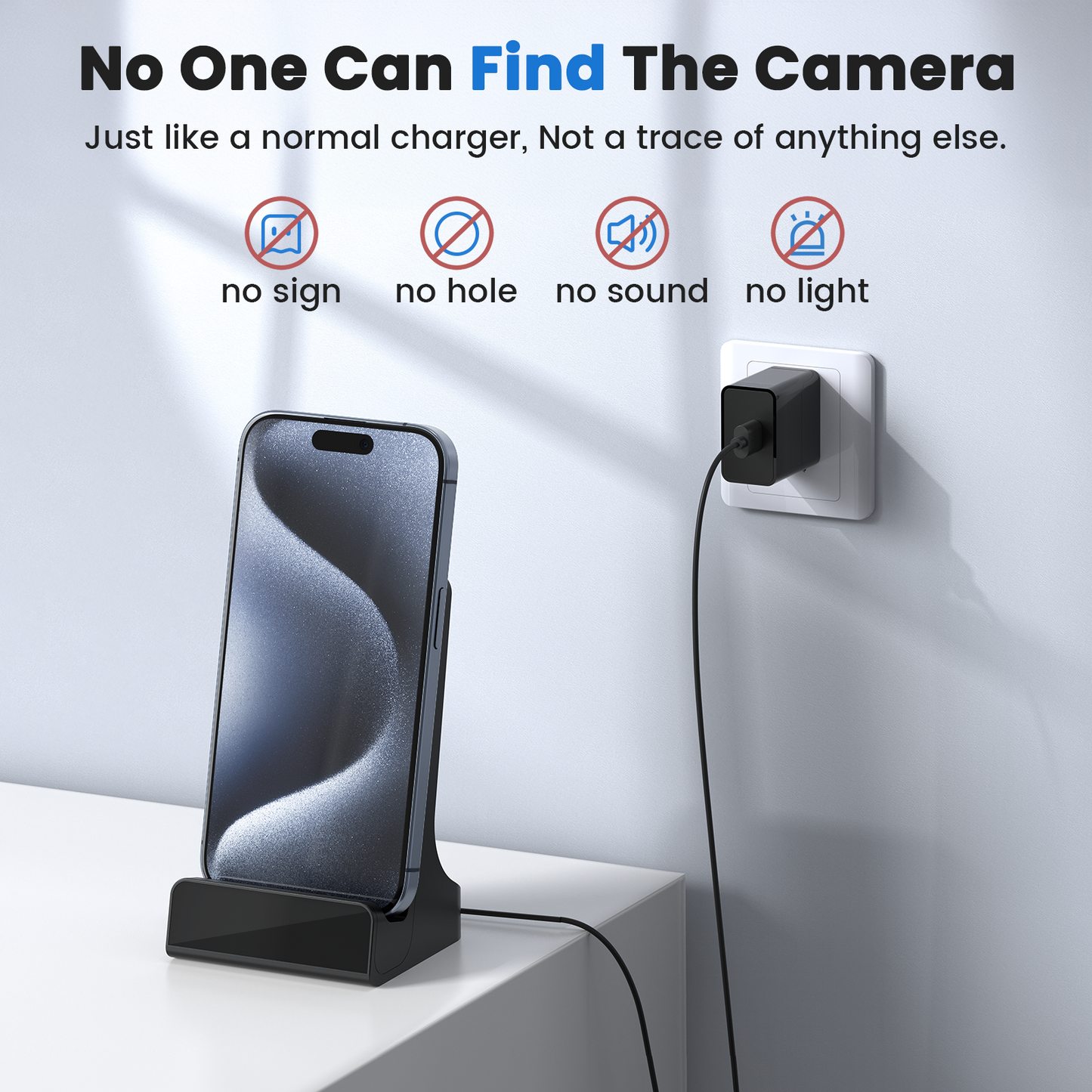 Prospys 2K Hidden Camera Charger Dock