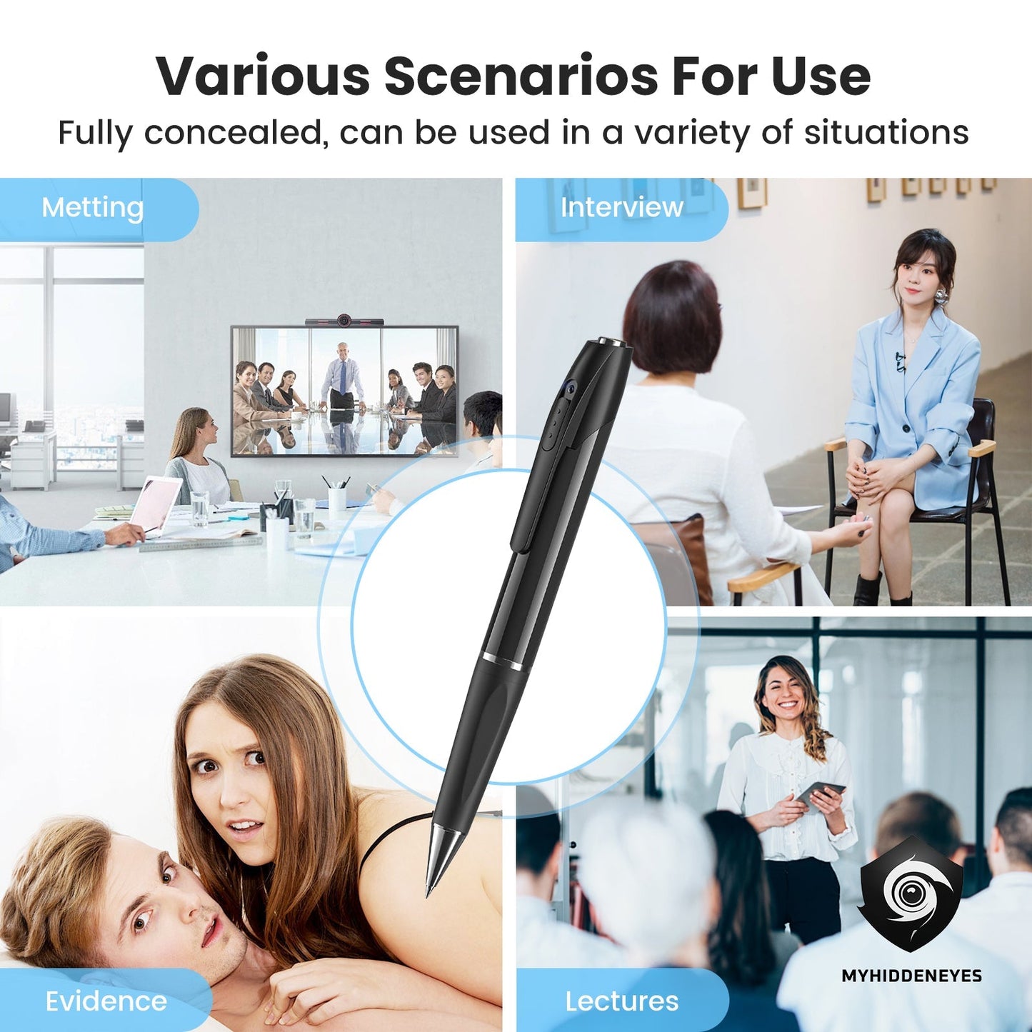 Nanny Camera Pen- Portable Digital Video Recorder