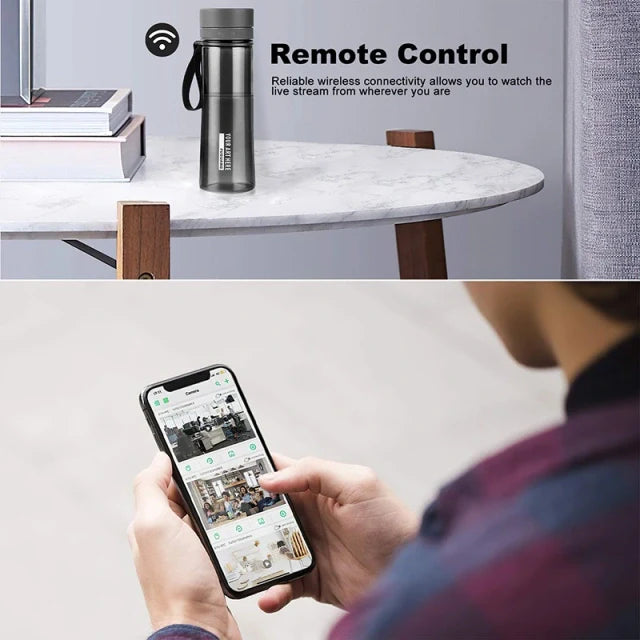 HD Water Bottle Portable WiFi Camera