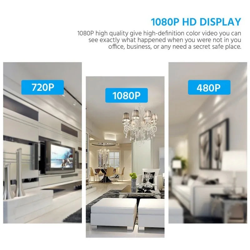 HD 1080P Wall Plug Socket Camera Wifi Home Security Surveillance Video Audio Recording