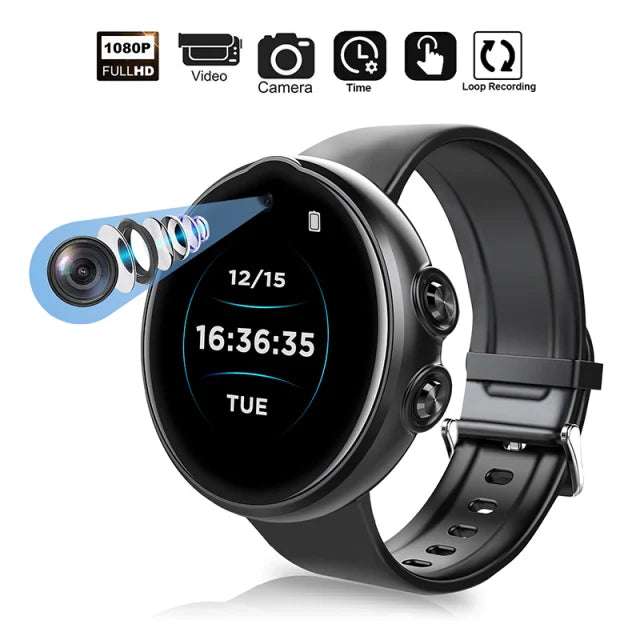 Spy Camera watch with 64G Buildi-in Memory