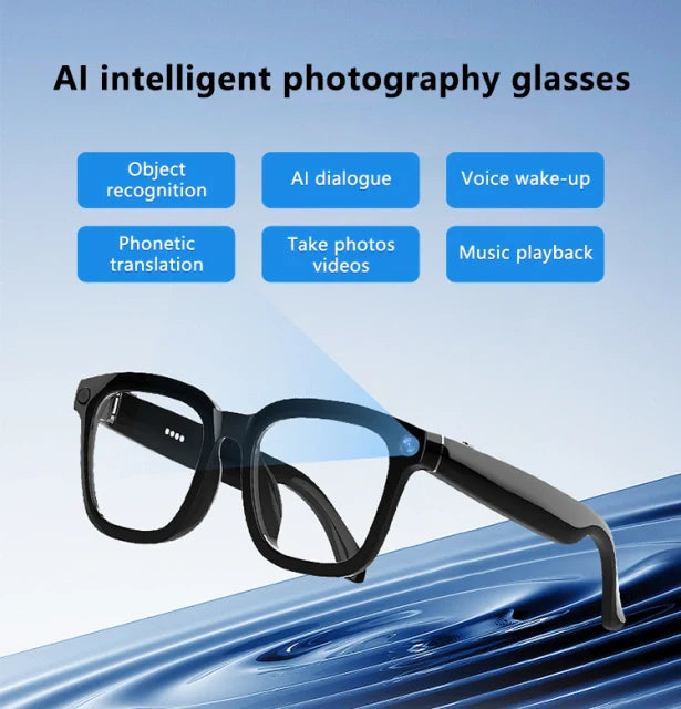 Spy Camera Glasses wirth Ai Assistant to Translator
