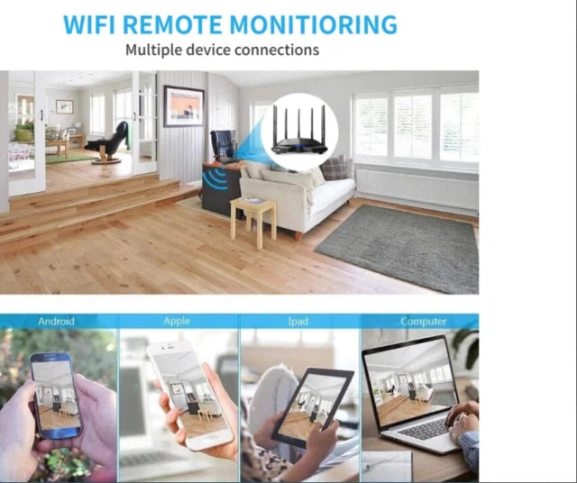 4K Hidden Spy Wifi Router Camera