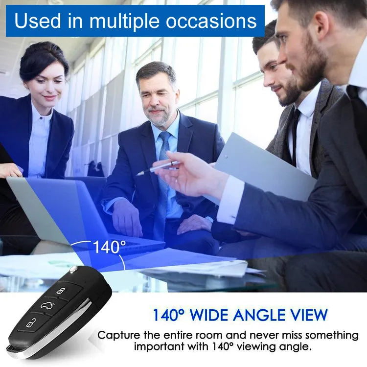 Portable Car Keychain Spy Camera | Nanny Cam Hidden Camera