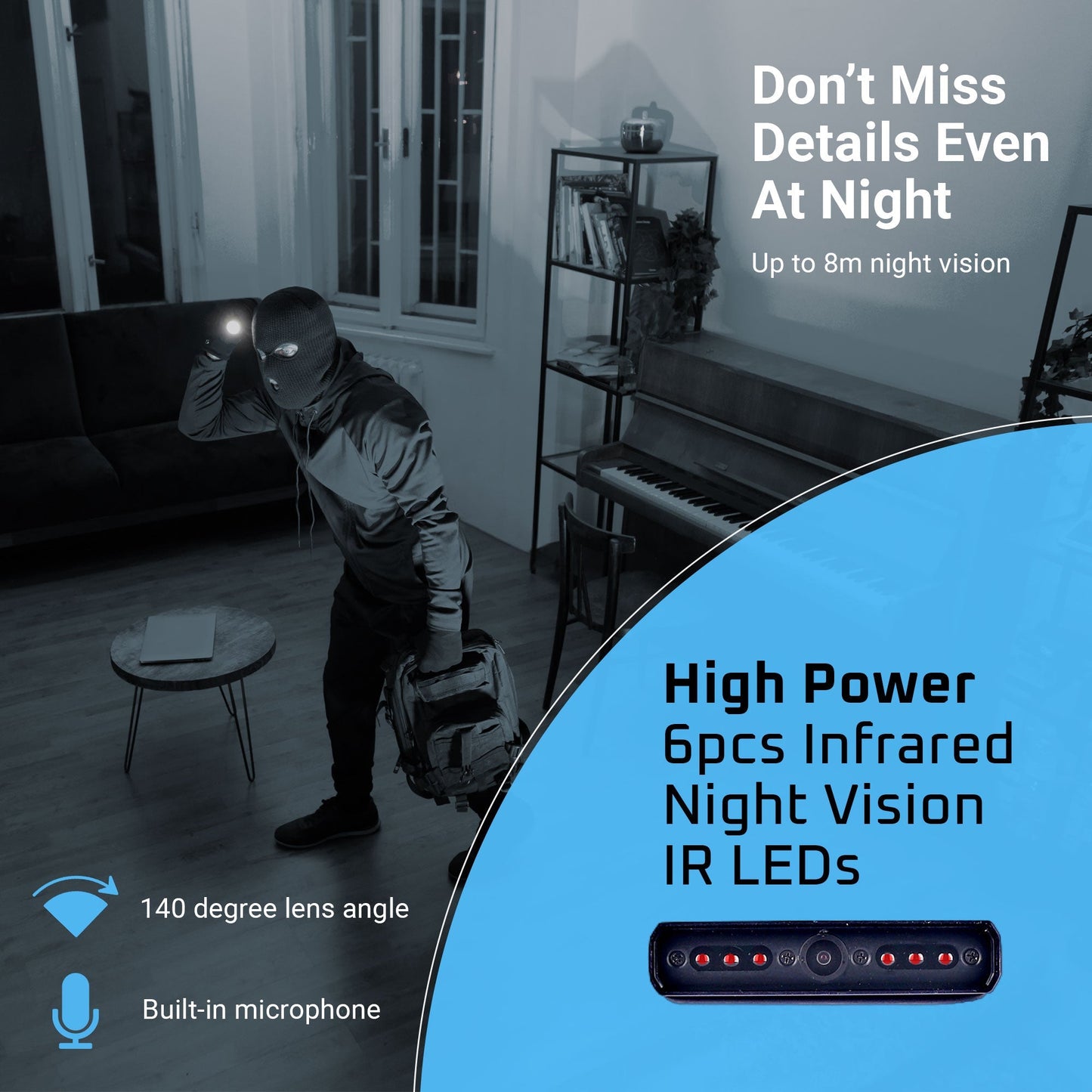 4K Full HD Hidden Camera Power Bank