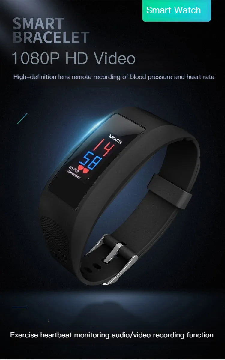 1080P HD Mini Camera Bracelet Body Cam Video Photo Audio