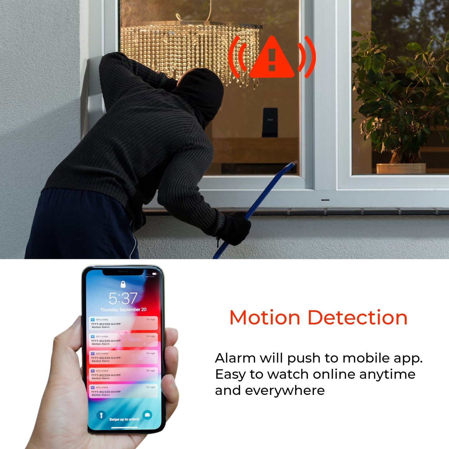 Prospys Wireless Charger with 1080P HD Spy Hidden Camera