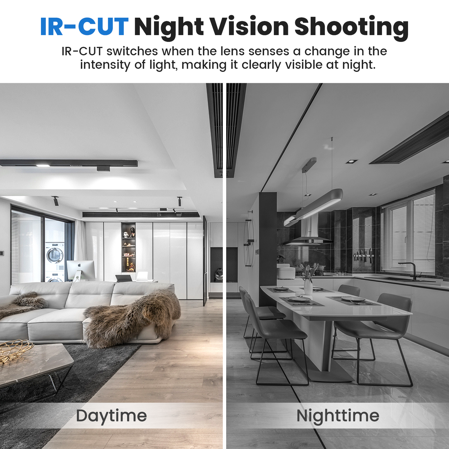 Hidden Camera Clock - 4K & 1080p Clock Secret Camera With IR CUT