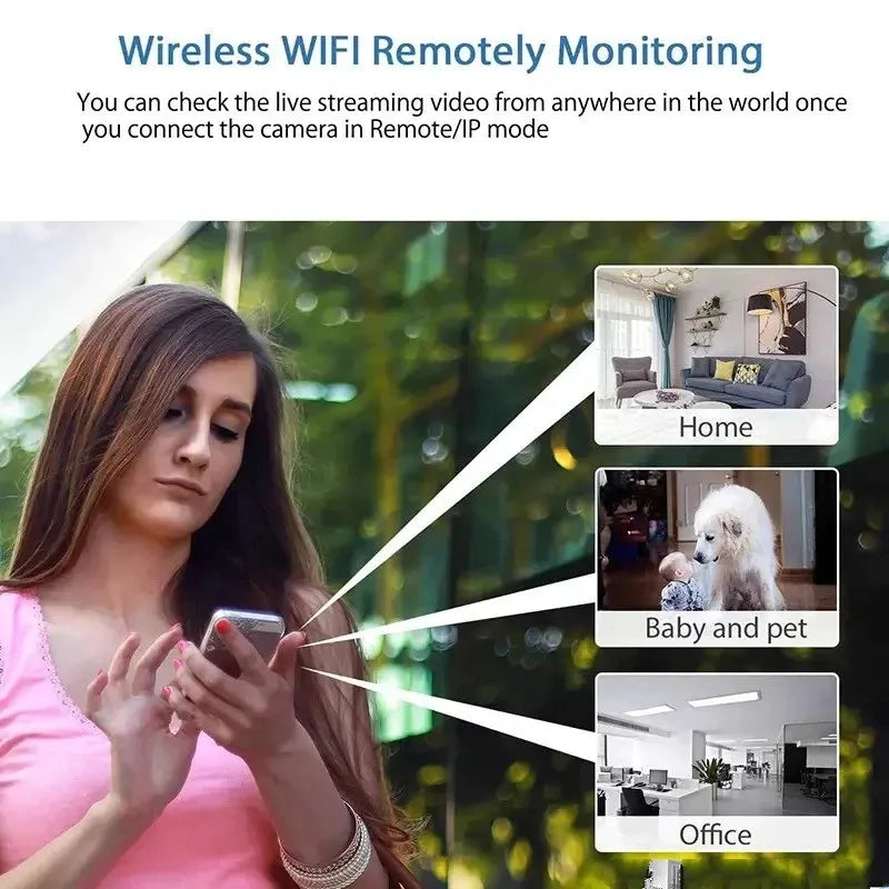 HD 1080P Wall Plug Socket Camera Wifi Home Security Surveillance Video Audio Recording