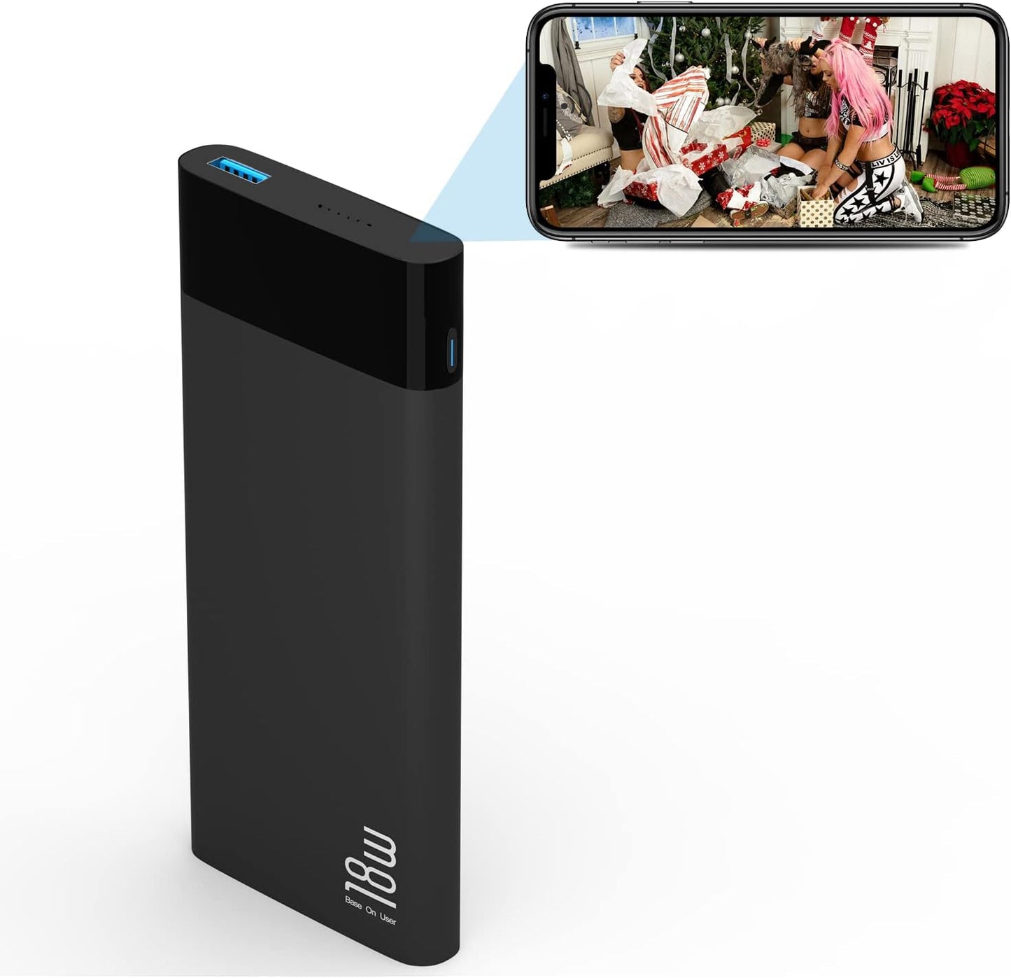 Mobile Power Camera Portable Nanny Camera