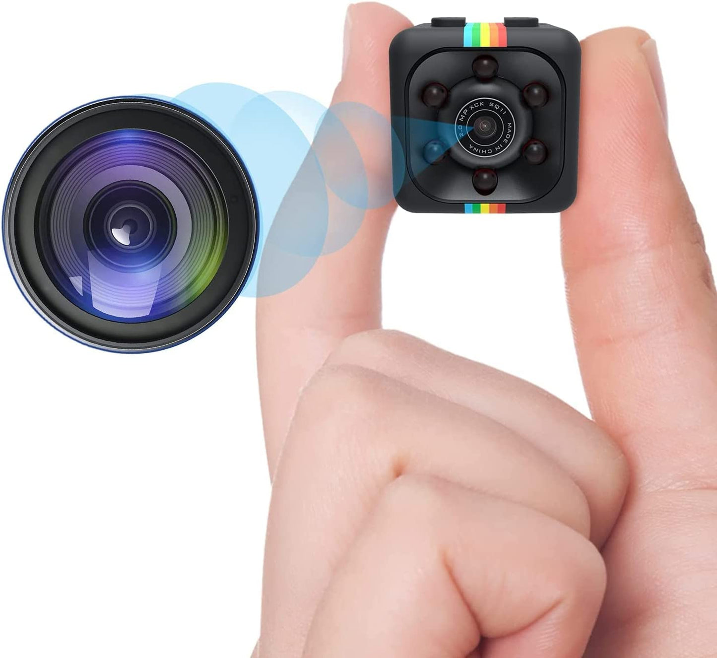 Mini Hidden Spy Camera Portable Pet HD 1080P Camera