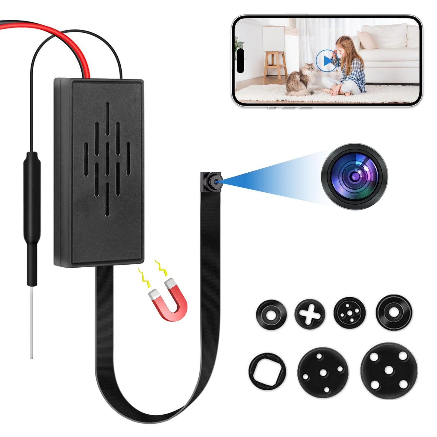 4K Wifi DIY Spy Camera