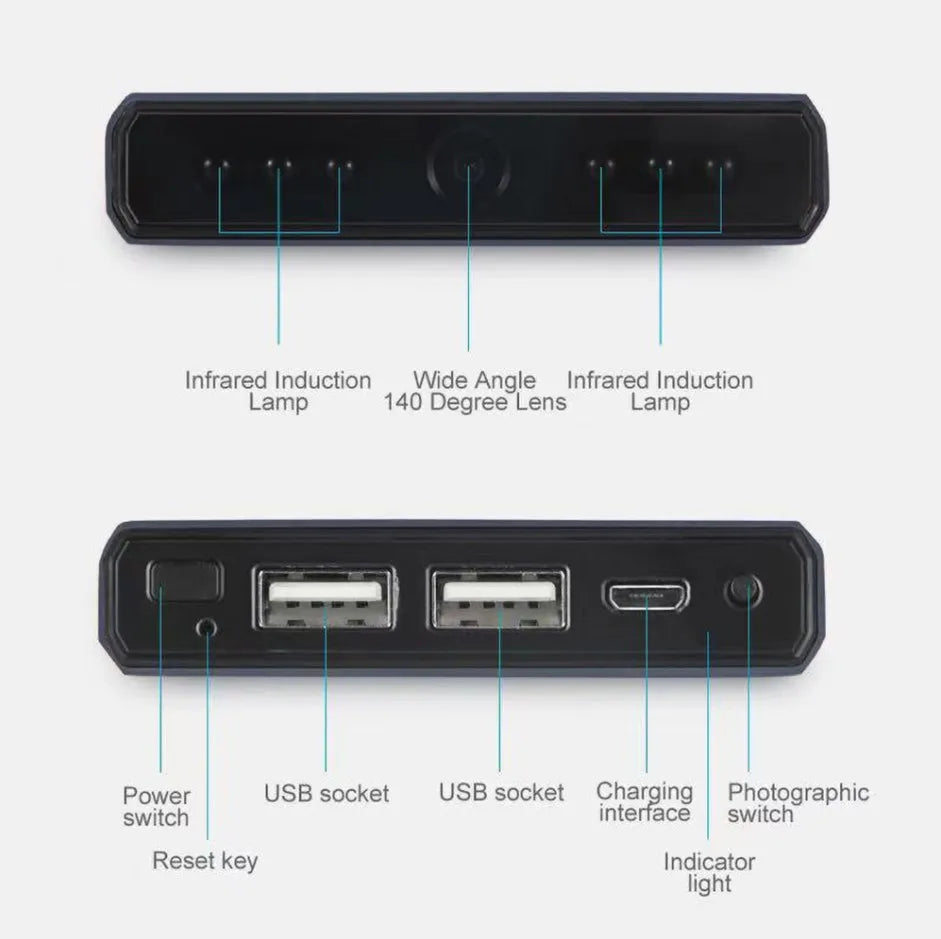 Wifi Power Bank - 4K 1080p Full HD Spy Camera Night Vision
