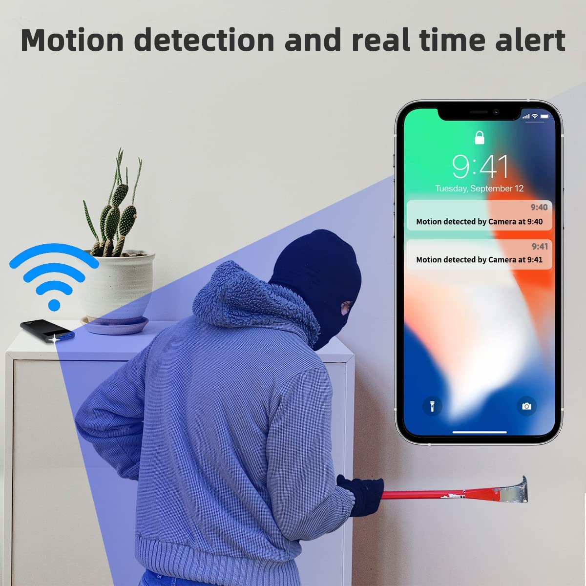 Mobile Power Camera Portable Nanny Camera