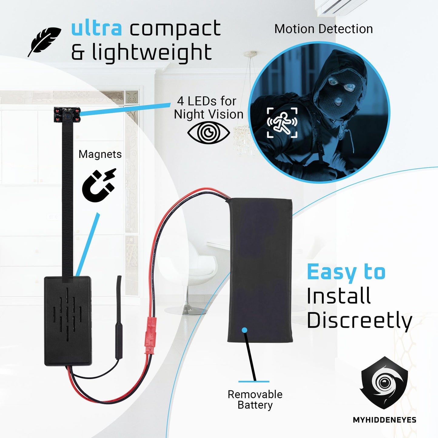 4K Wifi DIY Spy Camera