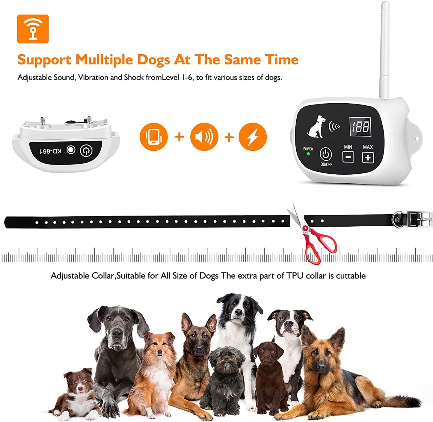 Wireless Dog Fence Wireless Dog Boundary Containment System