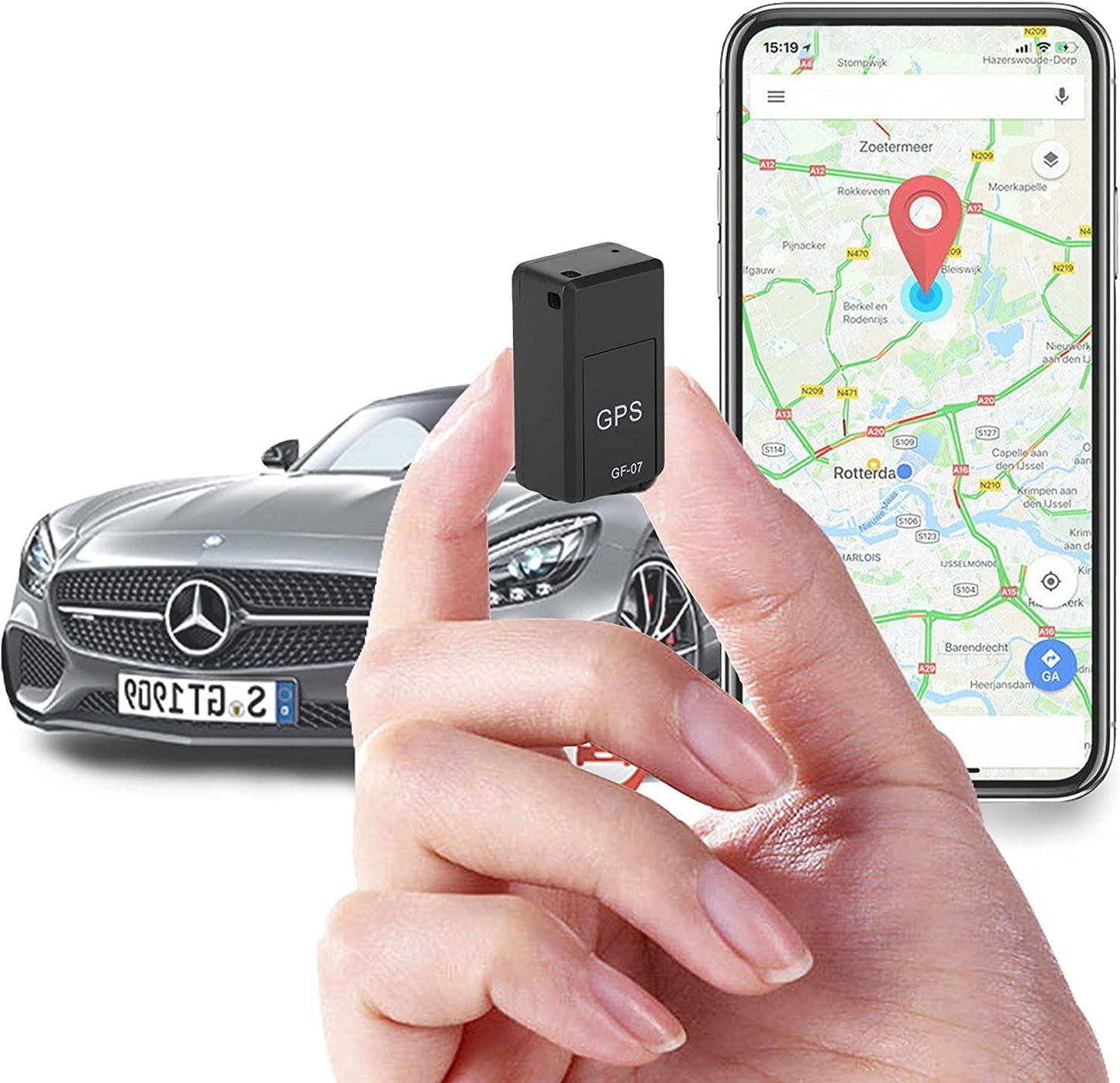 GPS Tracker for Vehicles, Mini Magnetic GPS Real time Car Locator