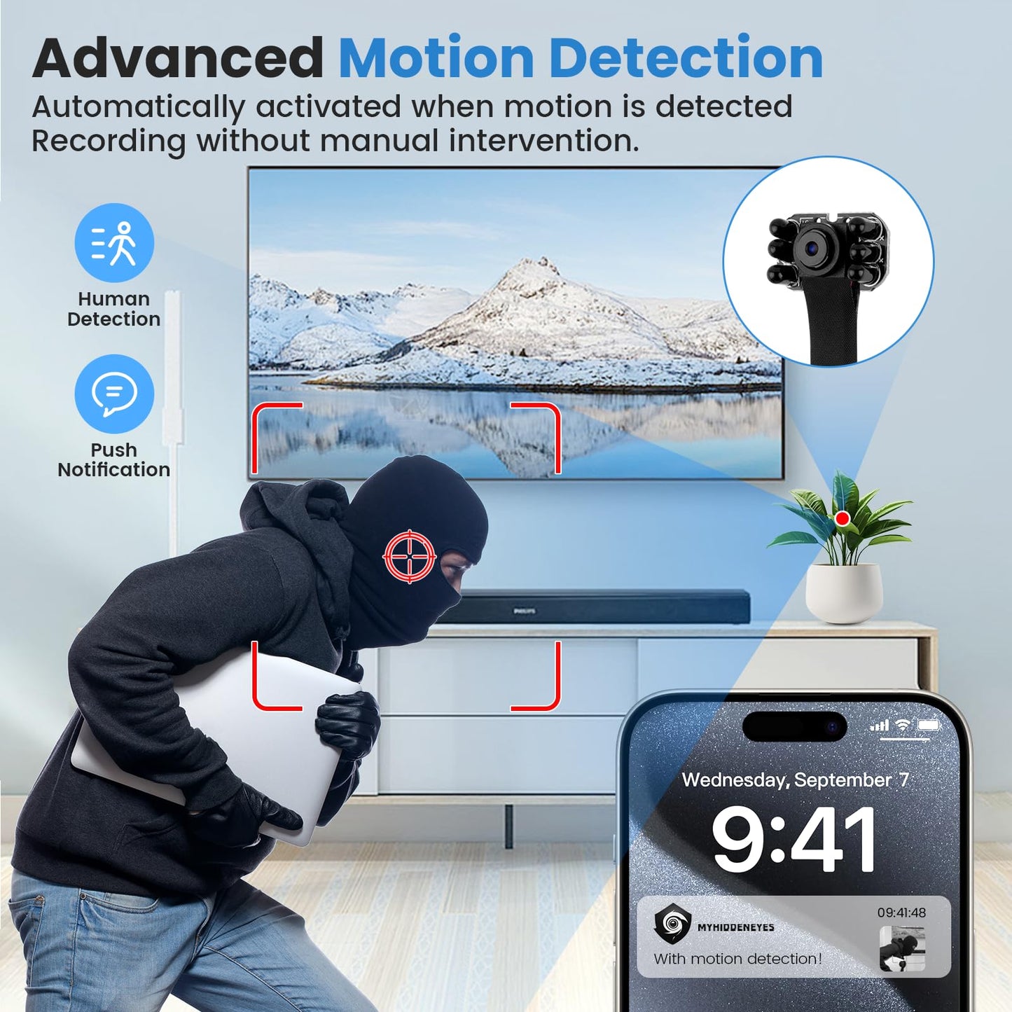 4K Wifi DIY Spy Camera