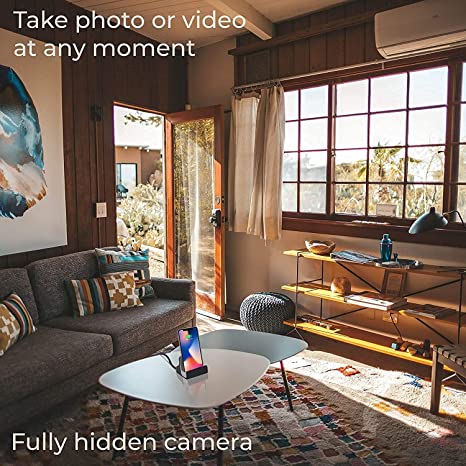 Phone Charger with 1080P Hidden Spy Camera