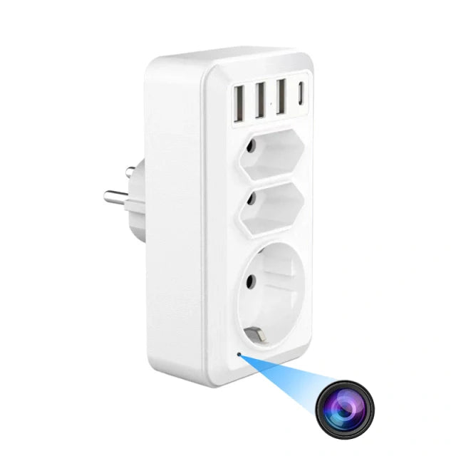 EU Plug Standard USB Sockets Adapter Camera