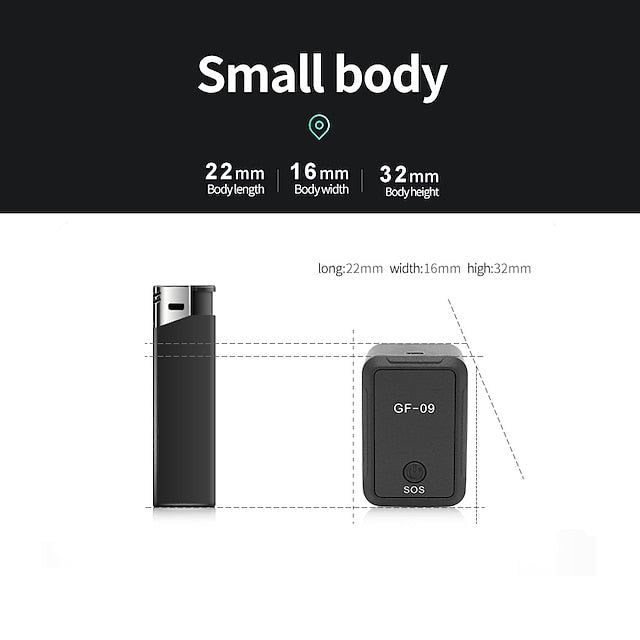 Mini GPS Car Tracker Anti-Lost High-definition Microphone