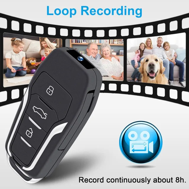 Mini Car Key Hidden Camera