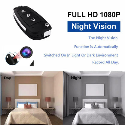 Portable Car Keychain Spy Camera | Nanny Cam Hidden Camera