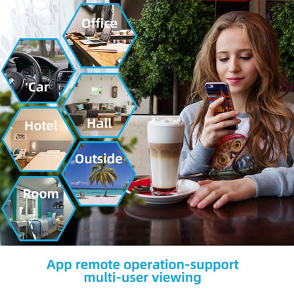 Prospys Wireless Small Home Camera with Motion Detection, Wireless APP Real Time View-M2