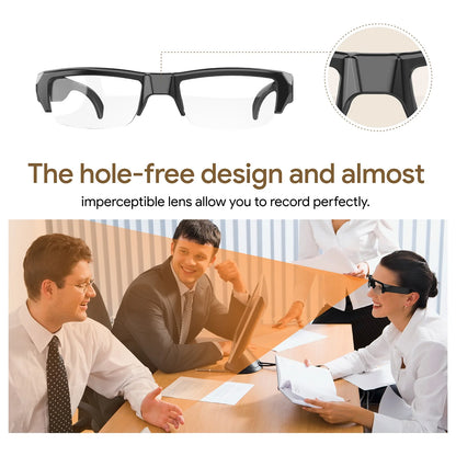 Half Frame Glasses Spy Camera