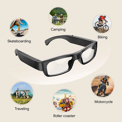 Full Frame Glasses Hidden Camera