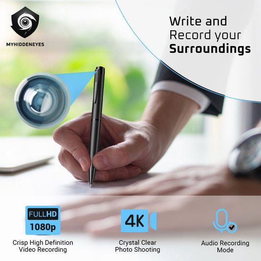 Pen Camera  with 64GB TF Cards