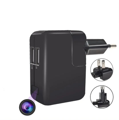 4K/1080P HD WiFi Charger Spy Camera  Mini Hidden Camera