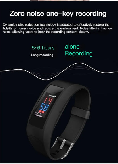 1080P HD Mini Camera Bracelet Body Cam Video Photo Audio