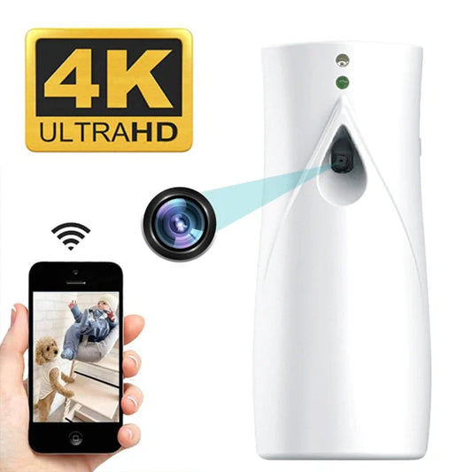 WiFi Camera Spray Dispenser Aromatherapy Bottle