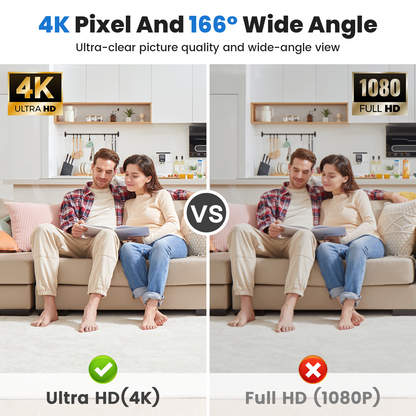 Hidden Camera Clock - 4K & 1080p Clock Secret Camera With IR CUT