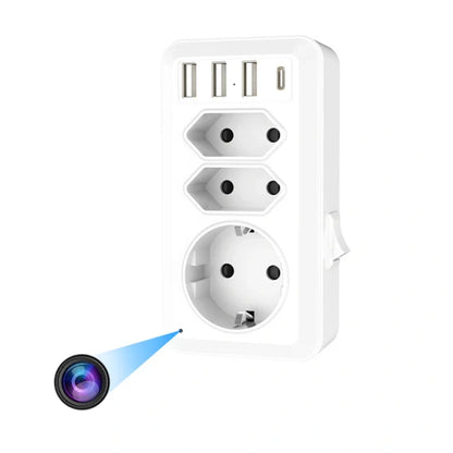 EU Plug Standard USB Sockets Adapter Camera