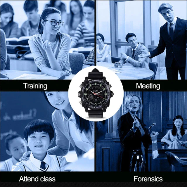 Spy Camera Watch 32GB Build-in Memory Night Version