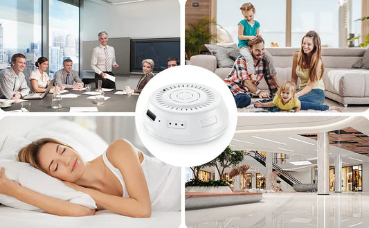 Panoramic 360 Degree  Smoke Case Camera - No Limited Time of Recording