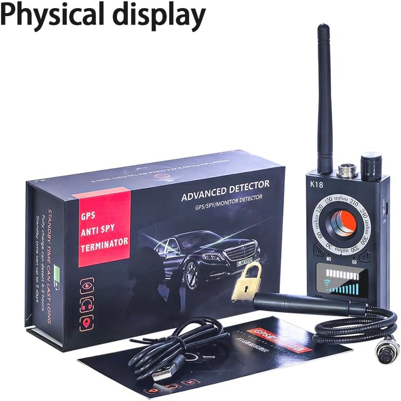 Privacy Protect Detector Signal Scanner Device Detector For GPS Tracker Hearing Device