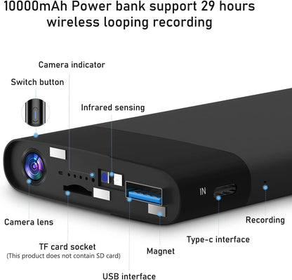 Mobile Power Camera Portable Nanny Camera