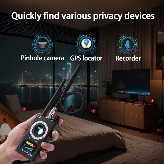 Privacy Protect Detector Signal Scanner Device Detector For GPS Tracker Hearing Device