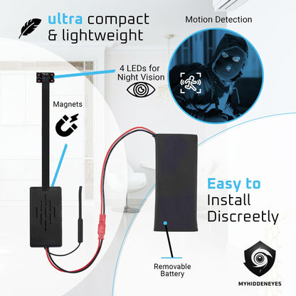 4K Wifi DIY Spy Camera