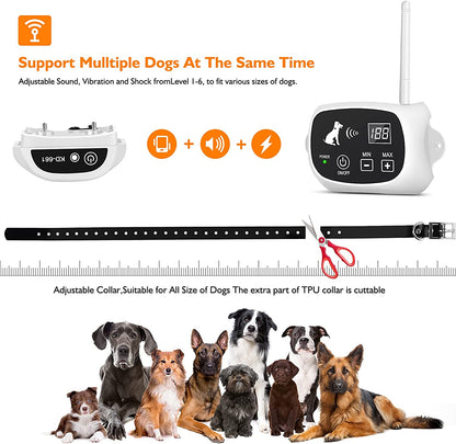 Wireless Dog Fence Wireless Dog Boundary Containment System