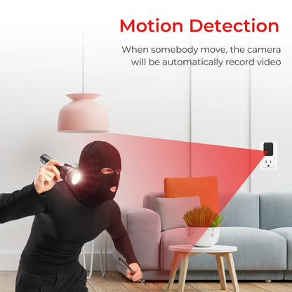 4K/1080P HD WiFi Charger Spy Camera  Mini Hidden Camera