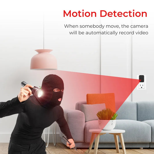 4K/1080P HD WiFi Charger Spy Camera  Mini Hidden Camera