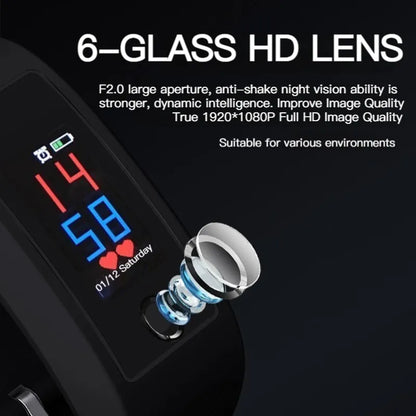 1080P HD Mini Camera Bracelet Body Cam Video Photo Audio